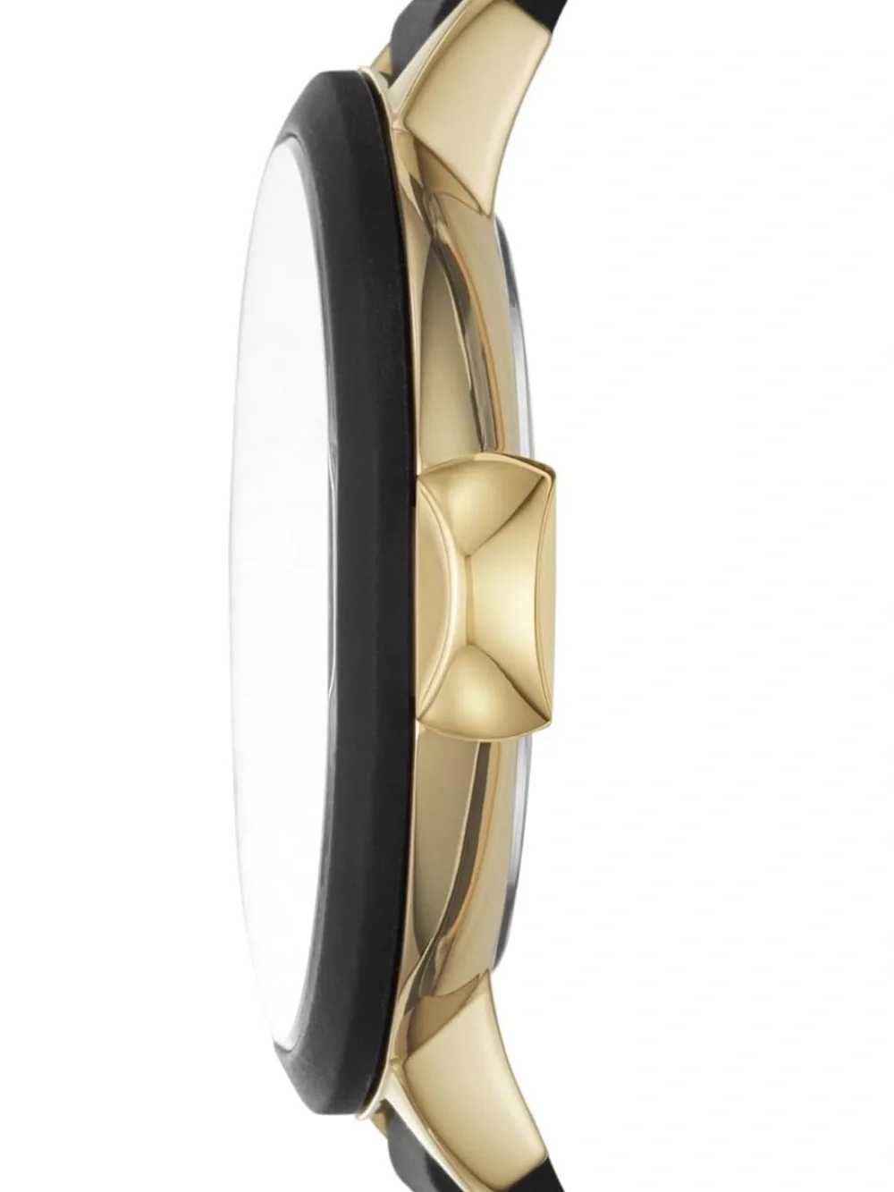kate spade new york park row three-hand black silicone watch Black